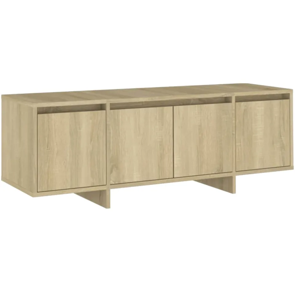 vidaXL Tv-meubel 120x30x40,5 cm bewerkt hout sonoma eikenkleurig, foto 3