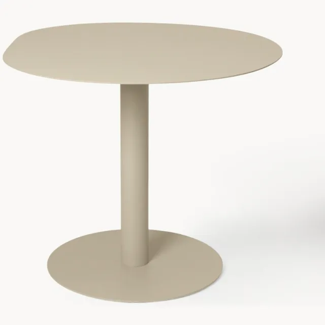 Ferm Living Eettafel Pond, Ø 88 cm Beige