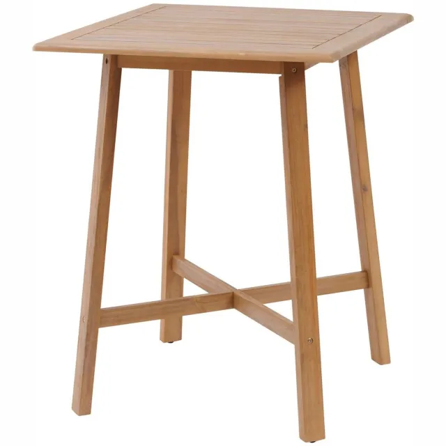Hespéride Hoge tuintafel van acaciahout voor 4 personen, model TIWI Beige