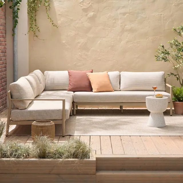 Studio LIVIT Mentira hoek loungeset zand, foto 2