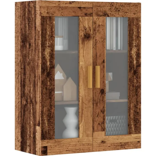 vidaXL Bovenkast 69,5x34x90 cm oud houtkleurig Bruin