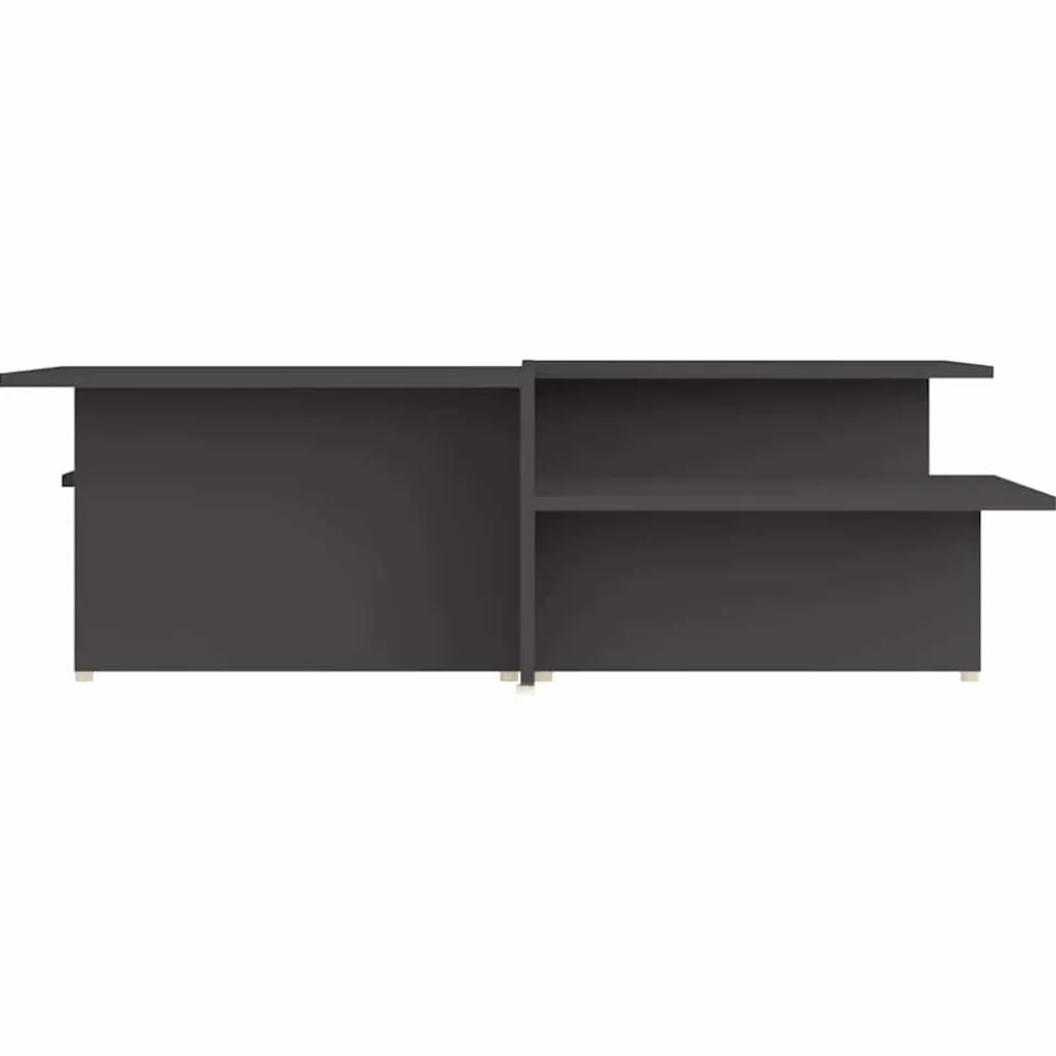 vidaXL Salontafels 2 st 111,5x50x33 cm bewerkt hout grijs