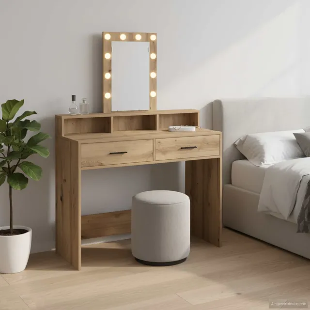 vidaXL Plafondtafel Bruin 100 x 41 x 140 cm Bewerkt hout, foto 2