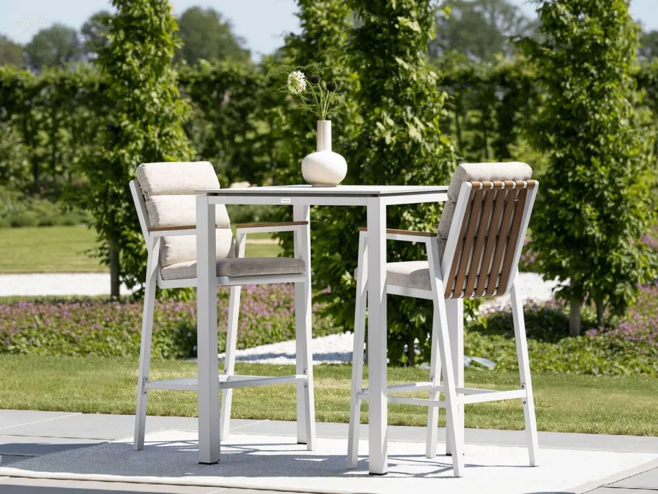 Bellagio tuinmeubelen Bellagio Bertinoro/Trecenta 75cm barset 3-delig stapelbaar, foto 4