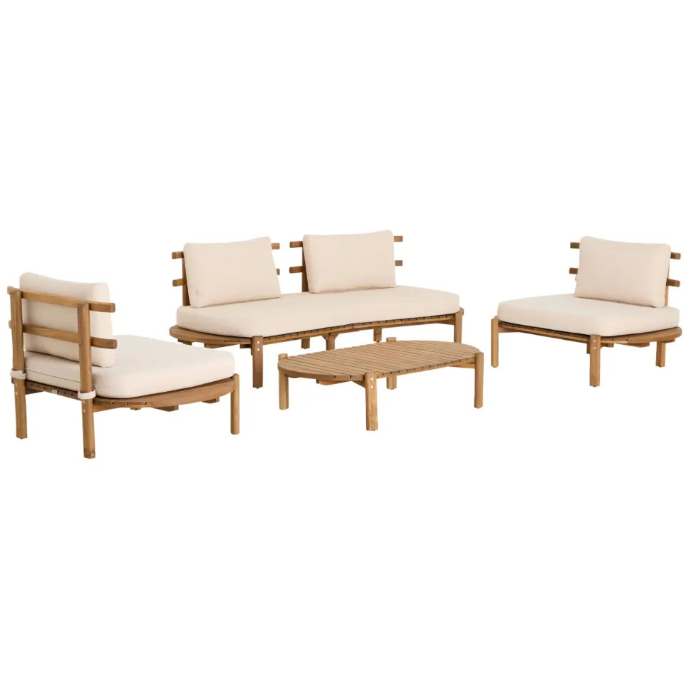 NOUS Garden loungeset Ogata beige, foto 3