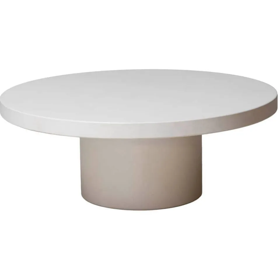 Giga Meubel Salontafel Eden - Beige Composiet - 90x90x30cm, foto 2