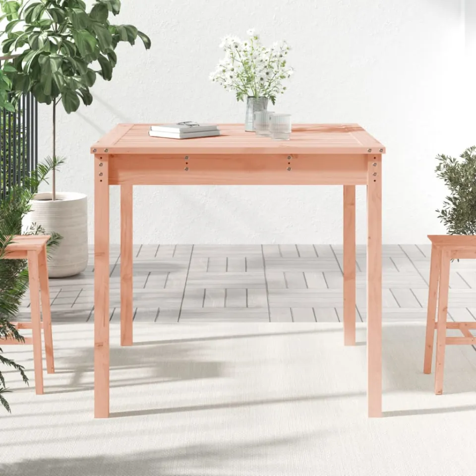 vidaXL Tuintafel 82,5x82,5x76 cm massief douglashout bruin, foto 2