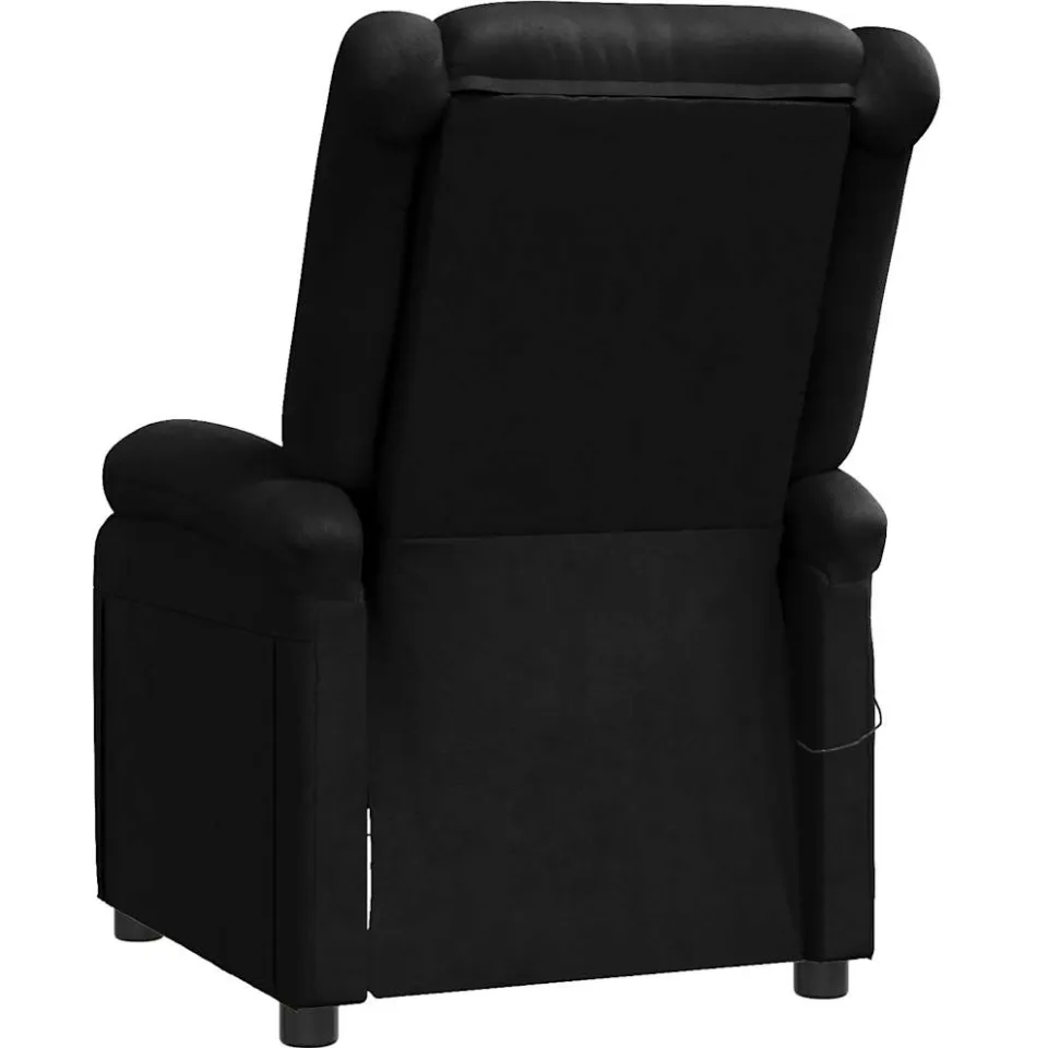 vidaXL Massagestoel kunstleer zwart, foto 4