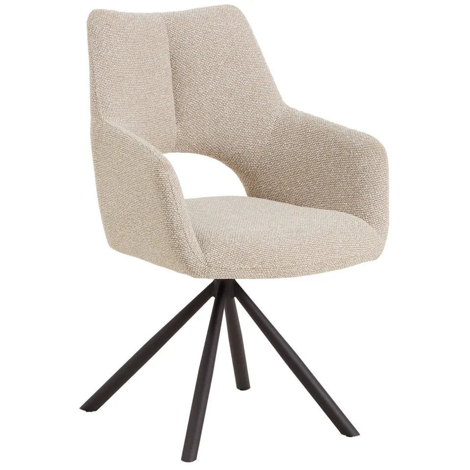 NOUS Living Ava eetkamerstoel beige