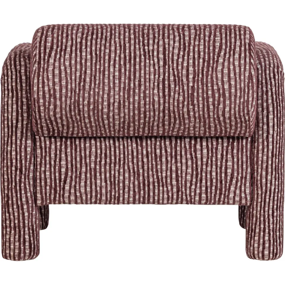 WOOOD Lenny Fauteuil - Dessin - Grijsblauw - 65x76x82, foto 2
