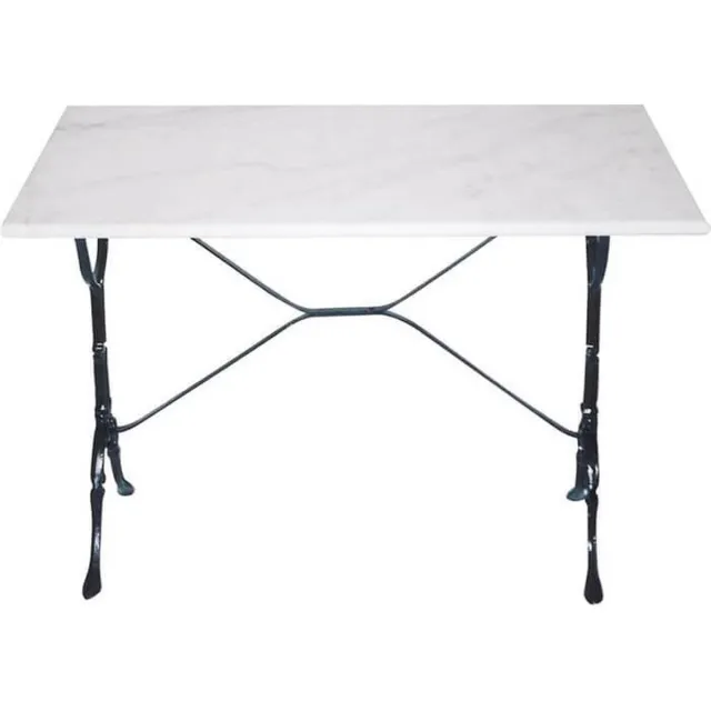 Lesliliving Outdoor Living - Tafel marmer wit 100x60cm