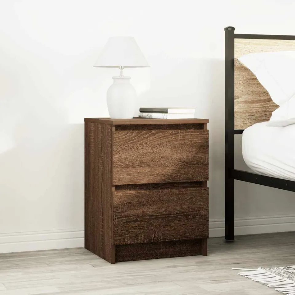 vidaXL Tv-meubel 40x35x54 cm spaanplaat bruin eikenkleurig, foto 3