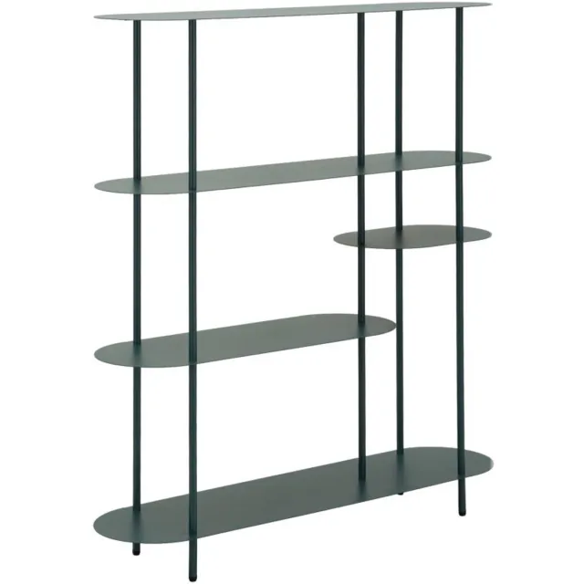 Mauro Ferretti Boekenkast Saturn Book Shelf Dove Tealcm 118x31x139 Tail