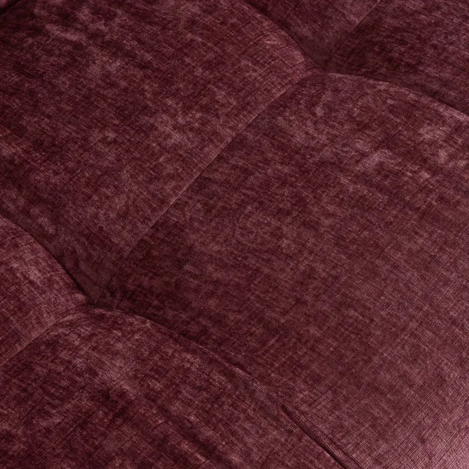 NOUS Living Kobe 3-zitsbank burgundy, foto 4