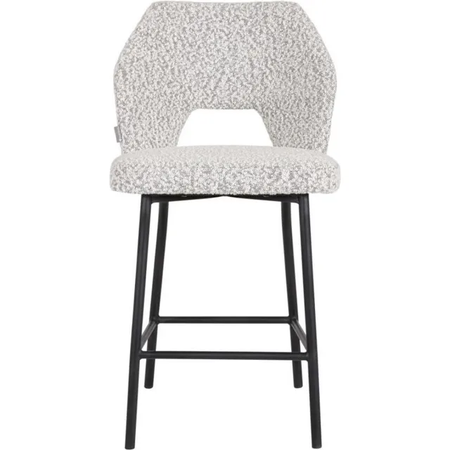 Must Living Bloom counterkruk metaal en katoen en polyester lichtgrijs - 100 × 54 × 57 cm / 65 cm