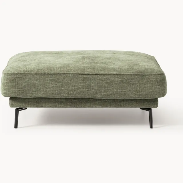 Westwing Collection Voetenbank Allpa Lichtgroen