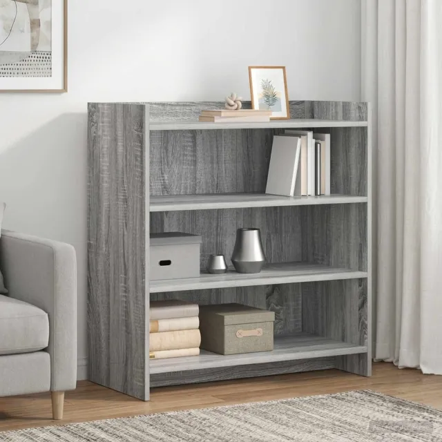 vidaXL Dressoir Grijs Sonoma 75 x 36 x 80 cm Bewerkt hout, foto 2