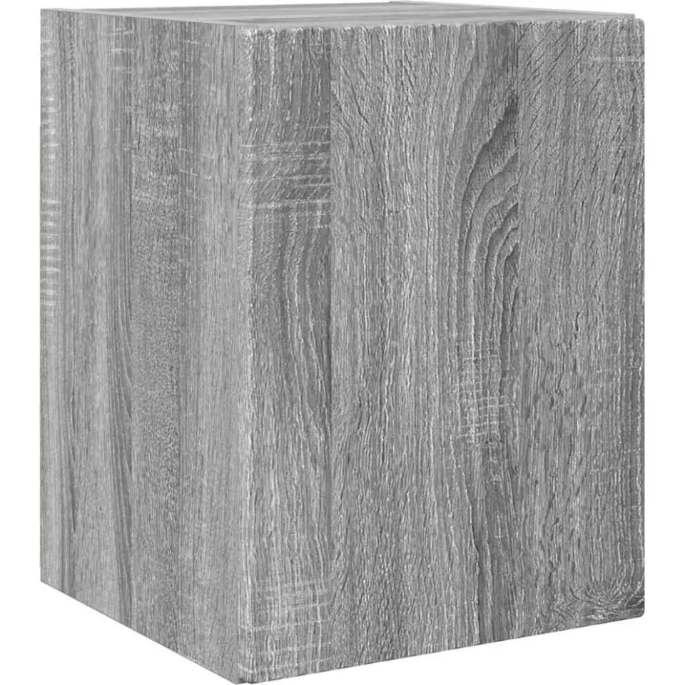 vidaXL TV Wandkast 30 x 31 x 40 cm Grijs Sonoma Bewerkt hout, foto 3