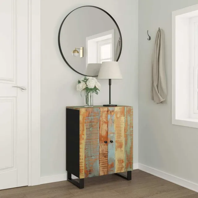 vidaXL Dressoir 60x33x75 cm massief gerecycled hout bruin
