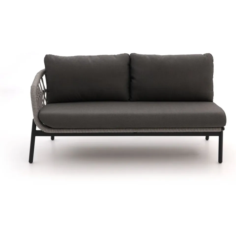 Bellagio tuinmeubelen Bellagio Cupello hoek loungeset 4-delig grijs, foto 4