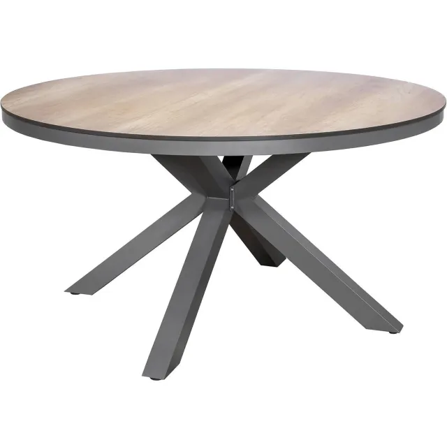 SenS-Line Elena tuintafel antraciet Antraciet/houtkleur