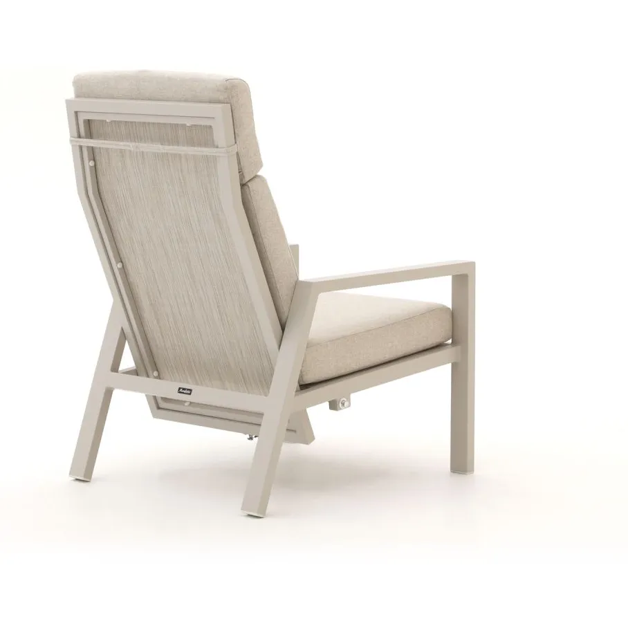 Manifesto Furniture Manifesto Alzano lounge tuinstoel verstelbaar taupe, foto 4