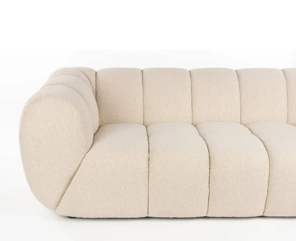 Zuiver Melt 3-zitsbank beige, foto 6