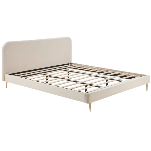 bed Grace beige, foto 2
