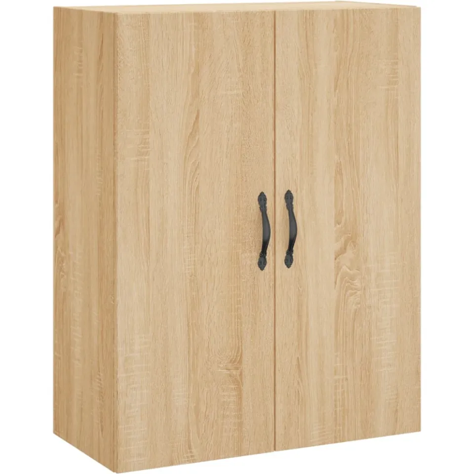 vidaXL Hangkasten 2 st bewerkt hout sonoma eikenkleurig, foto 4