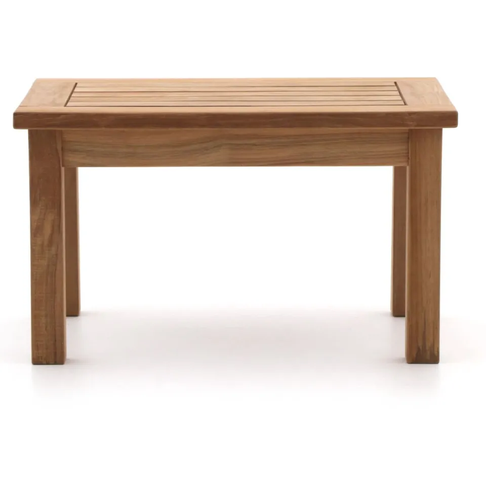 Bellagio tuinmeubelen Sunyard Wales bijzet tuintafel 65x45x38cm bruin, foto 5