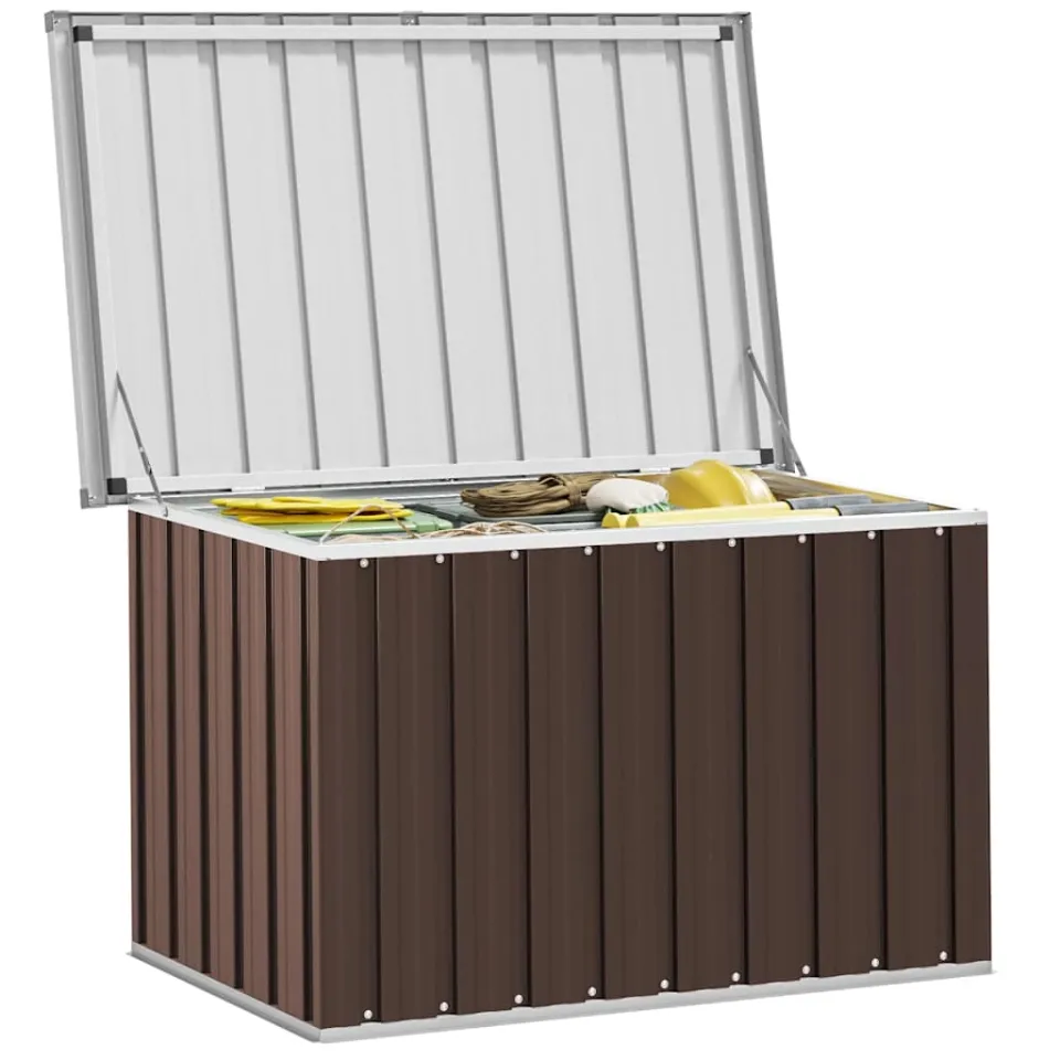 vidaXL Tuinbox Bruin 109x67x65 cm