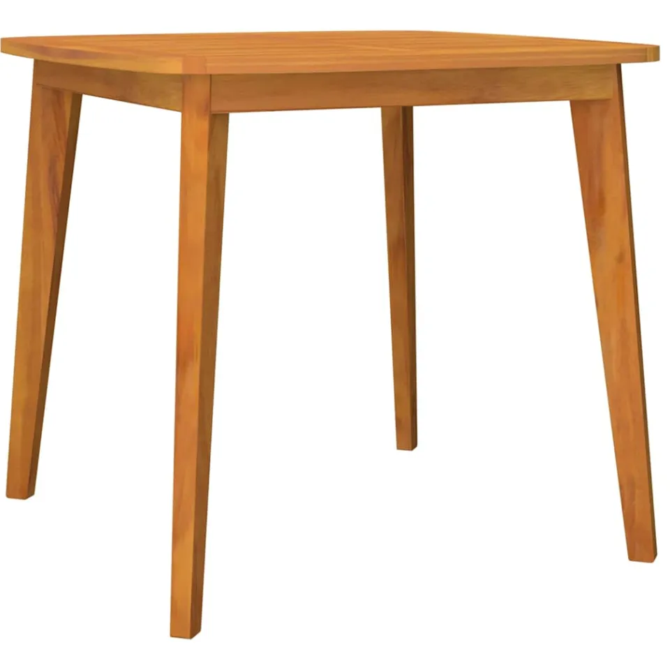 vidaXL Tuintafel 85x85x75 cm massief acaciahout bruin, foto 3