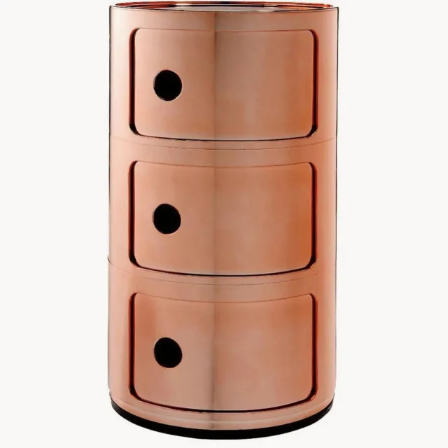 Kartell Design container Componibili, 3 modules, H 40 cm Koper