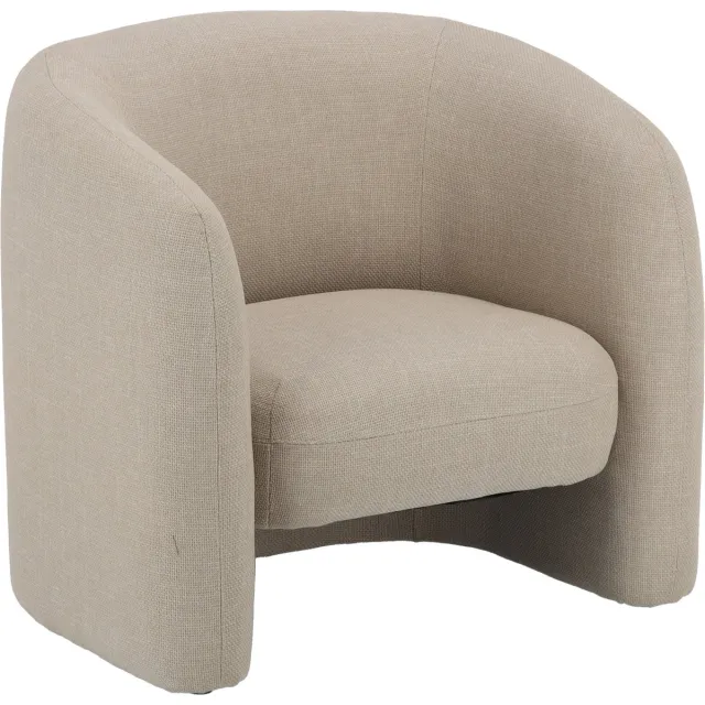 Timgro ALMA Lounge Chair Beige | Fauteuil beige