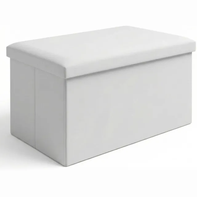 Ruhhy Velvet Poef met Opbergruimte – 60x30x30 cm – Grijs – Zitpoef / Voetenbankje – Fluweel – Modern Design