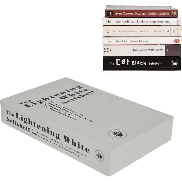 Cleverline Boekenplankje - Selfshelf Pocket - The Lightening White - 11x 17,5 x 3 cm wit