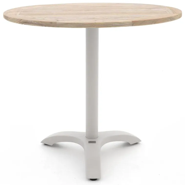 Bellagio tuinmeubelen Bellagio Lisio tuintafel ø85cm (h:75cm) wit, foto 3