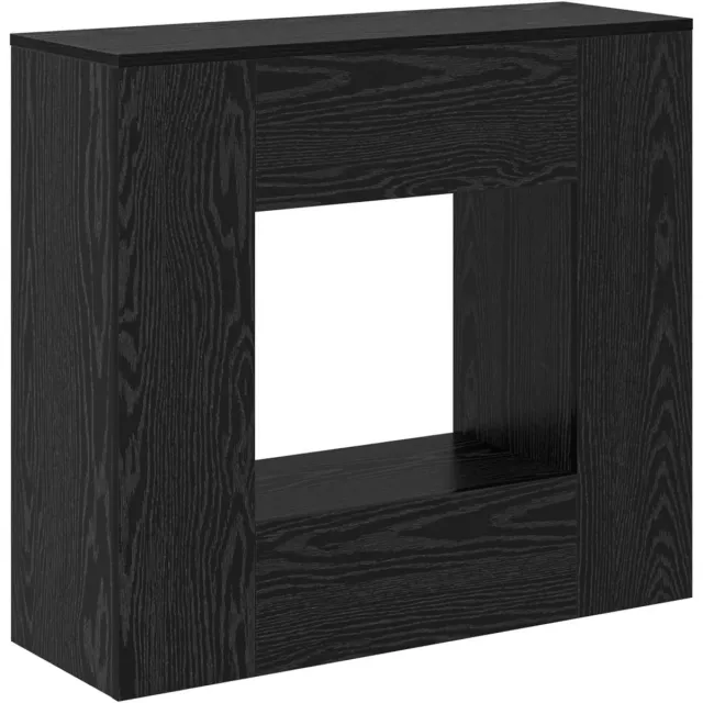 vidaXL 82 - x - 29 - x - 74 - cm zwarte eik