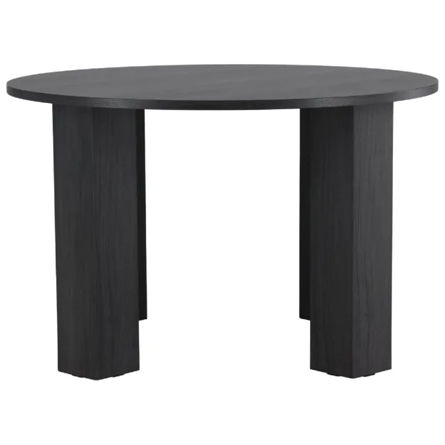Nest of Nora Ronde eettafel Edda - ⌀120 - MDF - Zwart