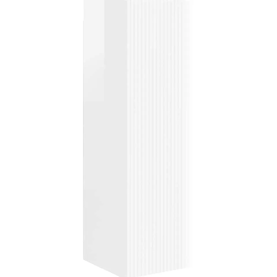 vidaXL TV Wandkast 30 x 31 x 100 cm Glanzend Wit Bewerkt hout, foto 3