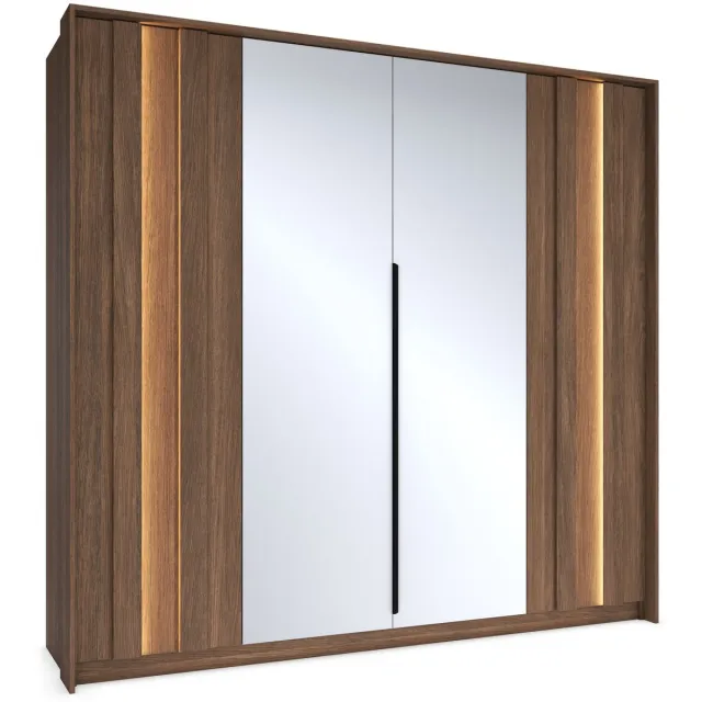 Selsey Amaro – Kledingkast, eiken, 223 cm Eikenlook
