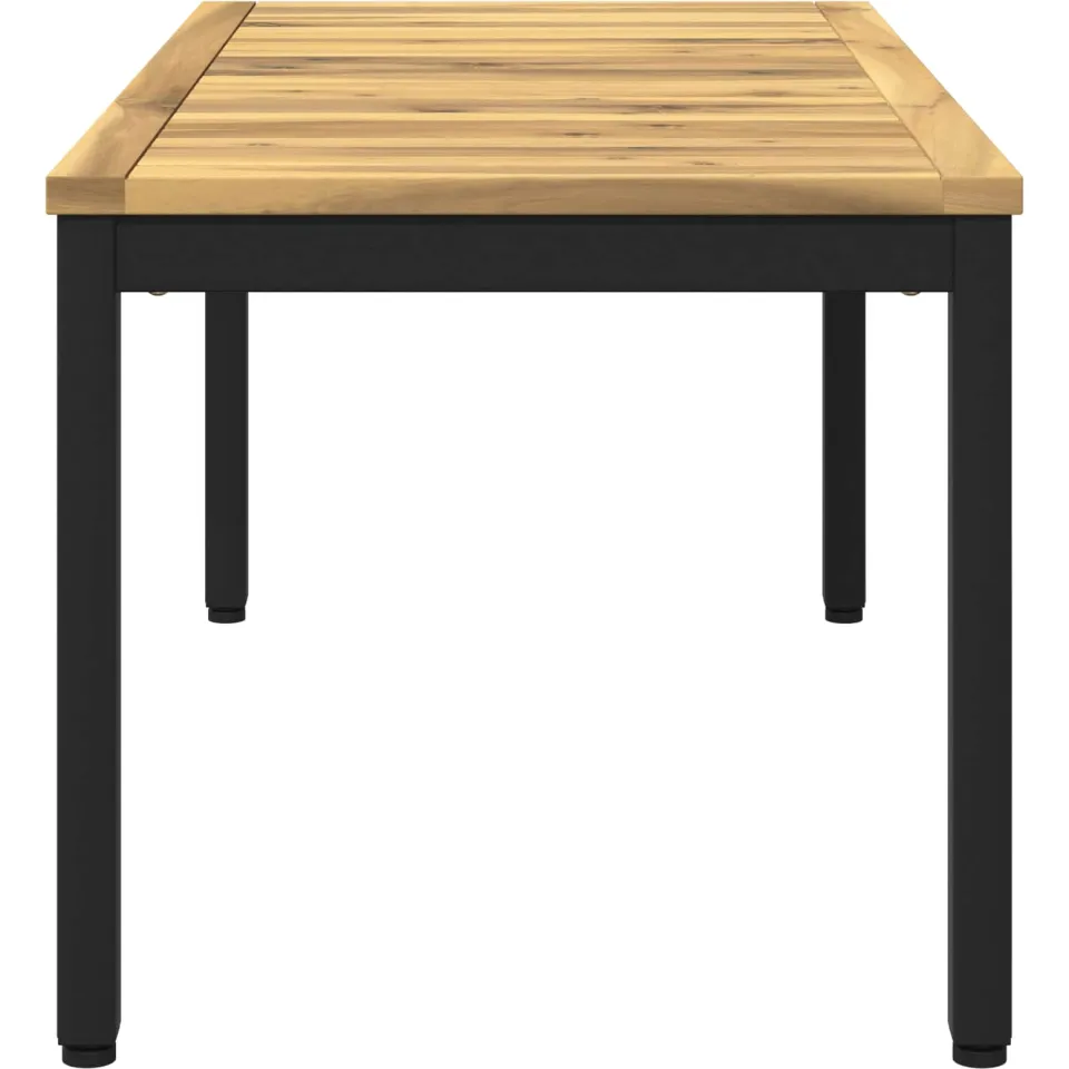 vidaXL Salontafel NAARDEN Whitewash en zwart 49 x 100,5 x 45 cm, foto 4