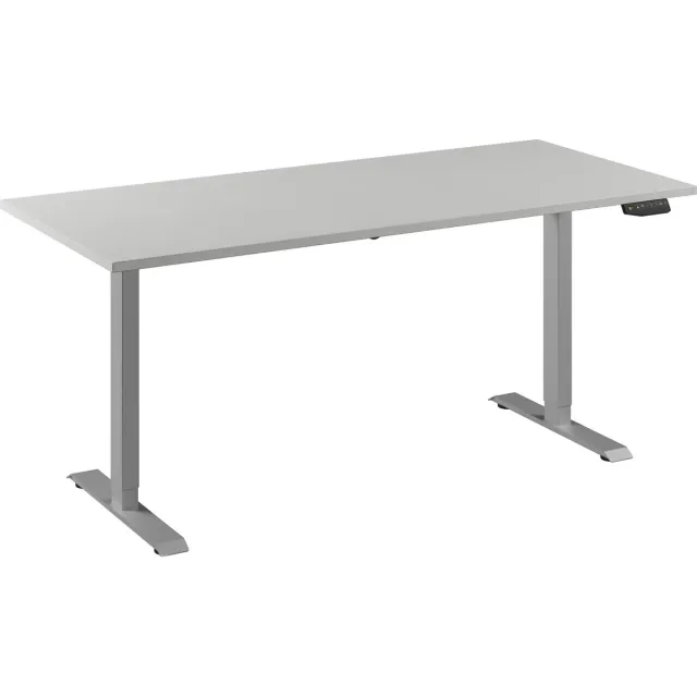 Ceha Europe Bureau Adjust 1 Plus QA 180x80 Aluminium/Wit Wit blad
