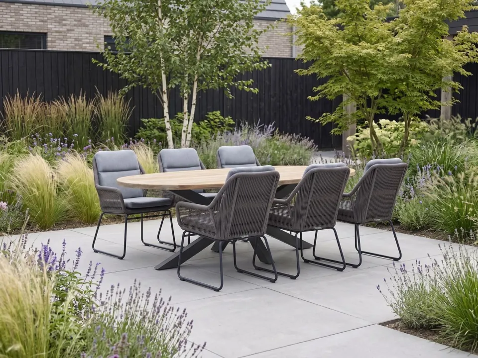 Intenso Furniture Intenso Isorella dining tuinstoel grijs, foto 2