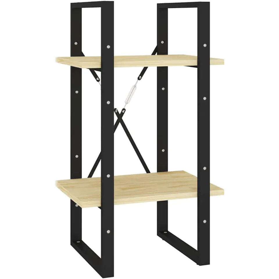 vidaXL Boekenkast met 5 schappen 40x30x175 cm massief grenenhout Bruin