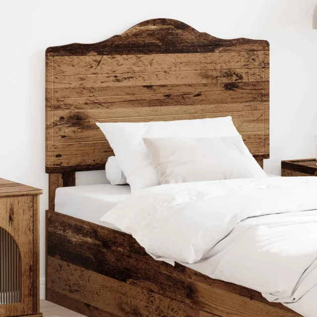 vidaXL Hoofdbord Oud Hout Bewerkt hout Bruin