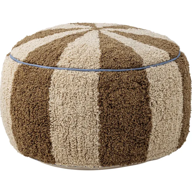 Bloomingville Mini poef Charoline bruin
