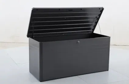 Central Park - Praxis Eigen Merk Central Park Kussenbox Strongbox - Staal - Antraciet - 1030l - 180x79x83cm, foto 2