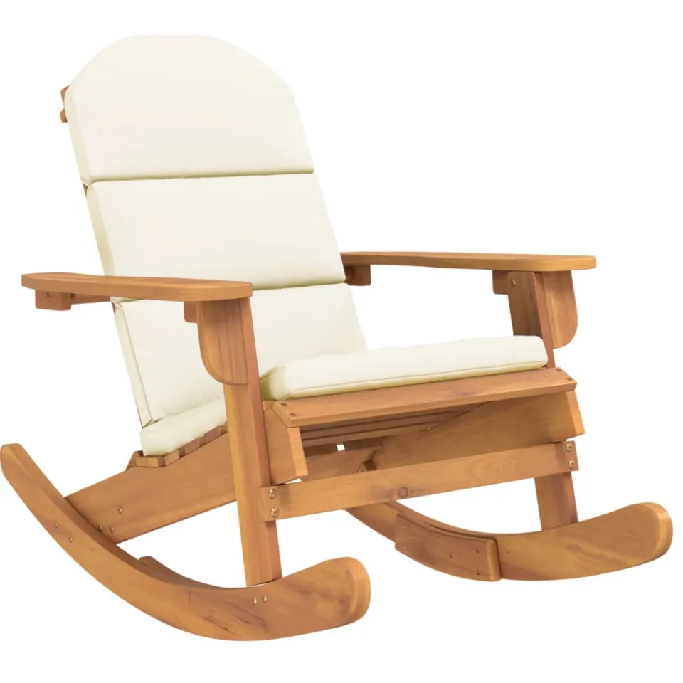 vidaXL 3-delige Loungeset Adirondack massief acaciahout bruin, foto 3