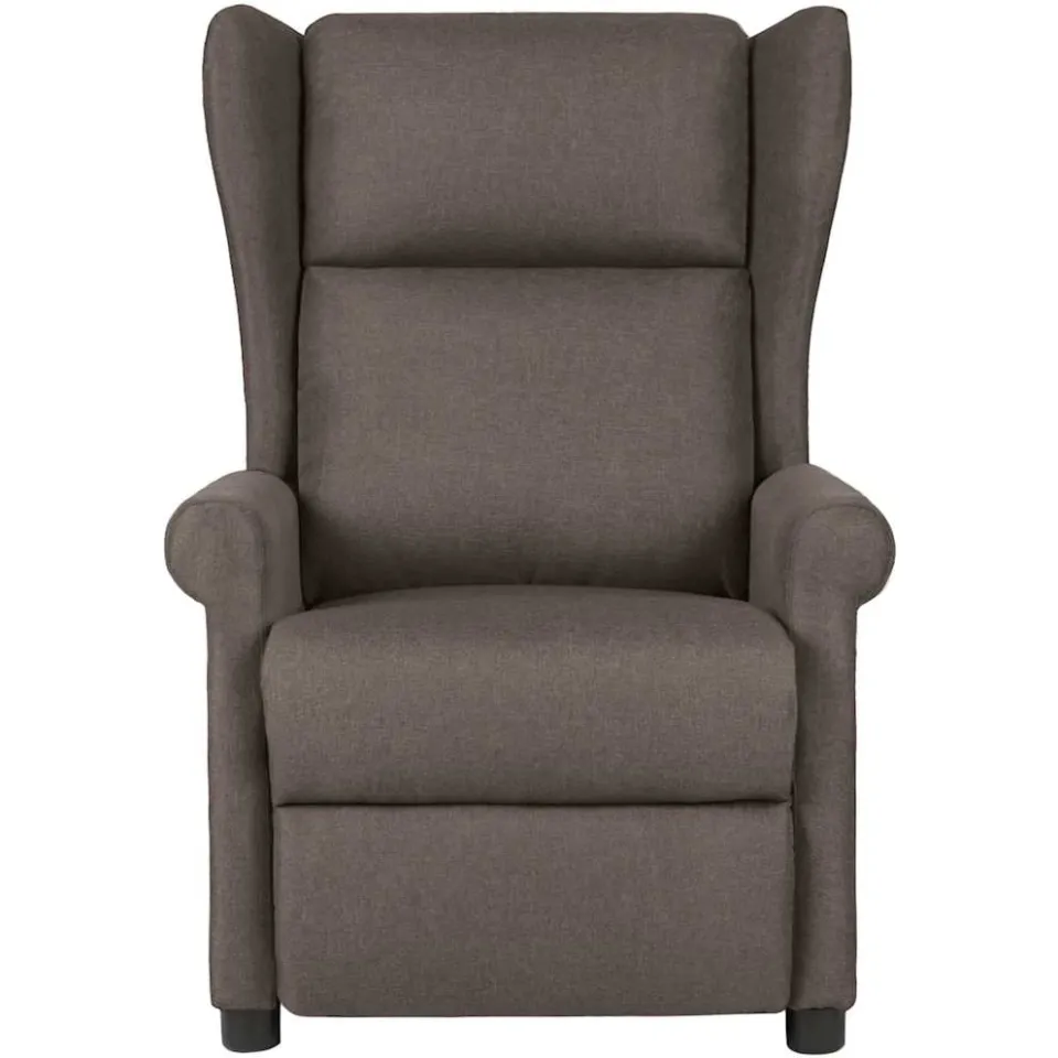 vidaXL Massagestoel stof bruin, foto 2